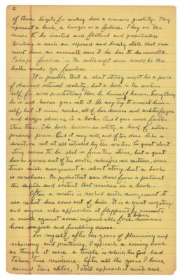 Lot #469 John Steinbeck Archive with Incredible Handwritten Letter on Writing - Image 3