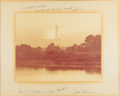 Lot #398 Skylab 3 Oversized Signed Photograph - Image 1