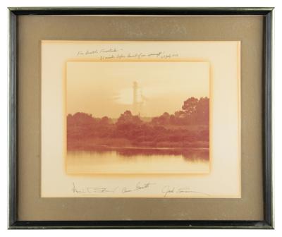 Lot #398 Skylab 3 Oversized Signed Photograph - Image 2