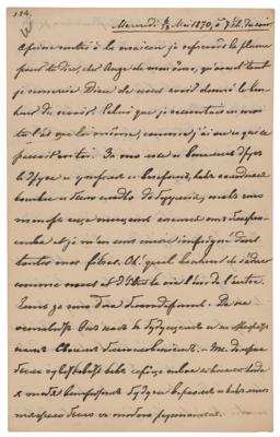 Lot #178 Alexander II of Russia and Catherine Dolgorukova Autograph Letter Archive (100+) - Image 11