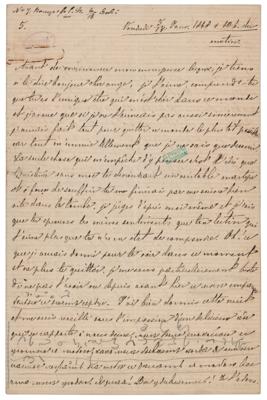 Lot #178 Alexander II of Russia and Catherine Dolgorukova Autograph Letter Archive (100+) - Image 5