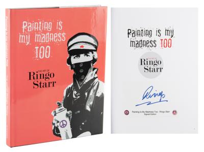 Lot #596 Ringo Starr Signed Book