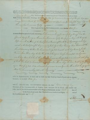 Lot #63 Patrick Henry Document Signed (1780) - Image 2