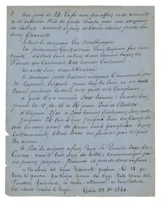Lot #456 Alexandre Dumas, pere Handwritten Manuscript - Image 3