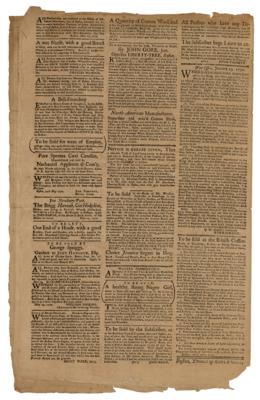 Lot #41 Paul Revere: Boston Gazette and Country Journal (May 21, 1770) - Image 2