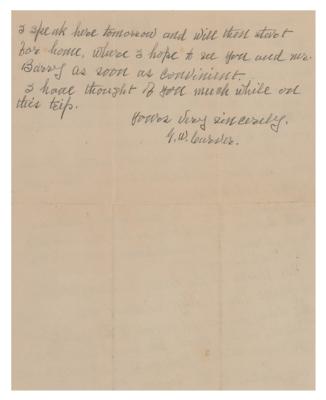 Lot #205 George Washington Carver Autograph Letter Signed - Image 2