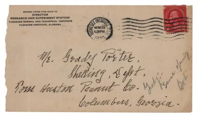 Lot #205 George Washington Carver Autograph Letter Signed - Image 3