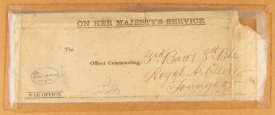 Lot #282 Queen Victoria Document Signed - Image 3