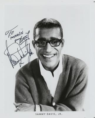 Lot #658 Sammy Davis, Jr. Signed Photograph - Image 1