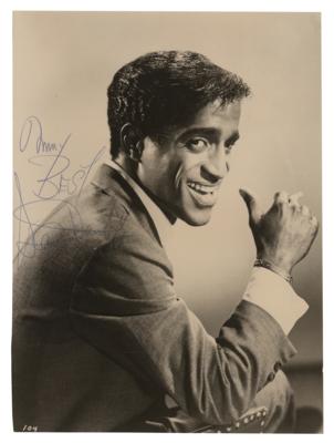 Lot #659 Sammy Davis, Jr. Signed Photograph
