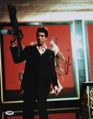 Lot #703 Al Pacino Signed Oversized Photograph