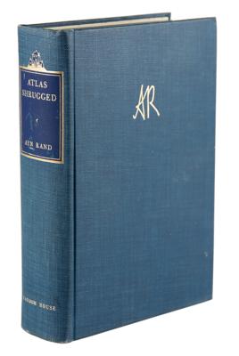 Lot #466 Ayn Rand Signed Book: Atlas Shrugged - Image 3
