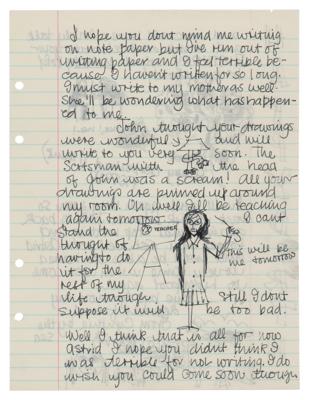 Lot #550 Beatles: Cynthia Lennon Letter to Astrid Kirchherr (1962) - Image 3