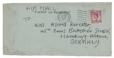 Lot #550 Beatles: Cynthia Lennon Letter to Astrid Kirchherr (1962) - Image 6