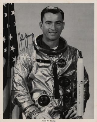 Lot #408 John Young Signed Photograph - Image 1