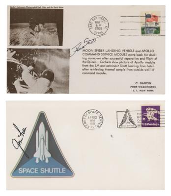 Lot #371 Apollo 15 (3) Signed Commemorative Covers - Image 2
