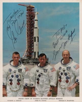 Lot #366 Apollo 10: Gene Cernan and Tom Stafford