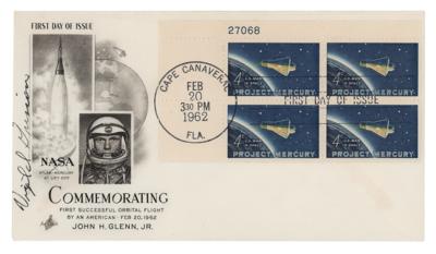 Lot #382 Gus Grissom Signed First Day Cover - Image 1