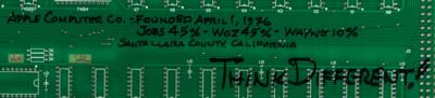 Lot #232 Apple: Ronald Wayne Signed Apple-1 Replica Board - Image 3