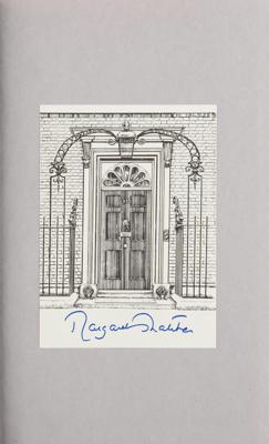 Lot #286 Margaret Thatcher Signed Book - Image 2