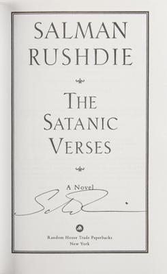Lot #490 Salman Rushdie (2) Signed Books - Image 2