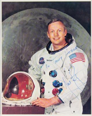 Lot #356 Apollo 11 (3) Signed Photographs - Image 2