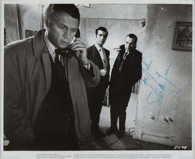 Lot #612 Steve McQueen Signed Photograph (Bullitt)