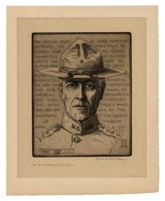 Lot #111 President Woodrow Wilson TLS (1918) 'Military Power Is Subordinate to the Civil' - Image 4