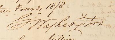 Lot #1 George Washington Document Signed for Potomac Company Payroll - Image 4
