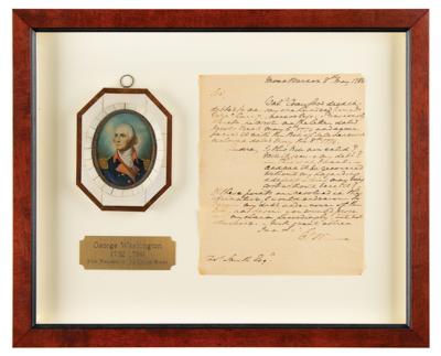 Lot #2 George Washington Autograph Letter Signed on Debt - Image 1