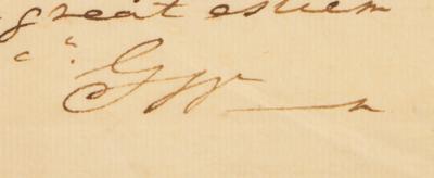 Lot #2 George Washington Autograph Letter Signed on Debt - Image 3