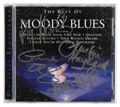 Lot #580 Moody Blues Signed CD