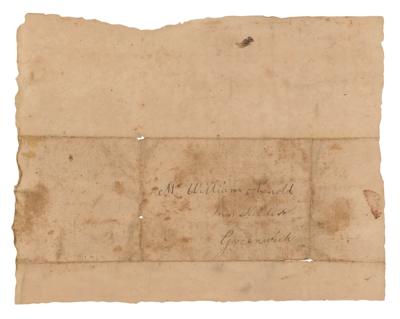 Lot #319 Robert Rogers Rare Autograph Letter Signed (1778) - Image 2