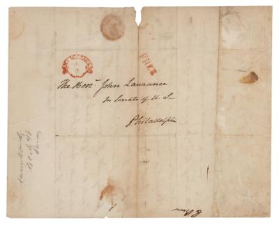 Lot #53 Aaron Burr Autograph Letter Signed - Image 2
