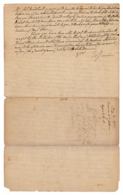 Lot #318 William Johnson Autograph Letter Signed - Image 4