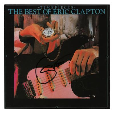 Lot #556 Eric Clapton Signed CD Booklet