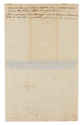 Lot #19 John Hancock Autograph Letter Signed to Wife from Continental Congress (1777) - Image 5