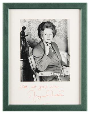 Lot #287 Margaret Thatcher Signed Photograph - Image 2
