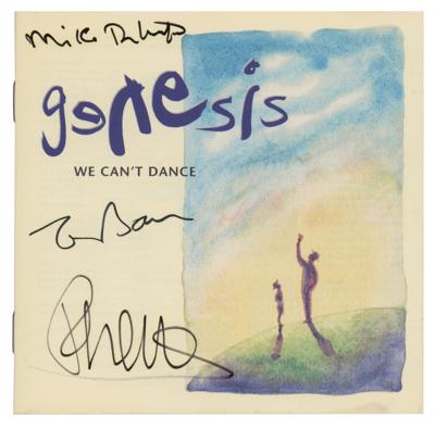 Lot #562 Genesis Signed CD Booklet - Image 1