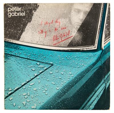 Lot #561 Peter Gabriel Signed Album