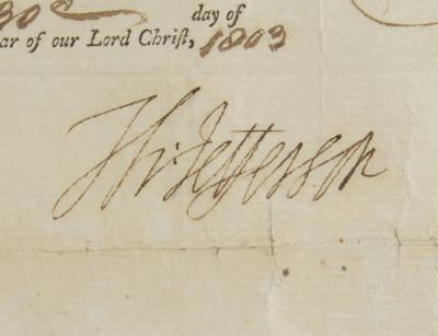 Lot #7 Thomas Jefferson and James Madison Document Signed - Image 3