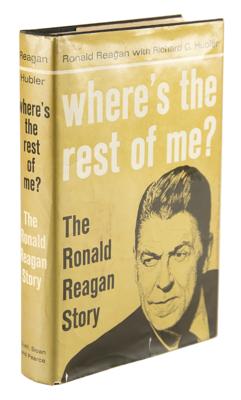 Lot #152 Ronald Reagan Signed Book - Where's the Rest of Me? - Image 3