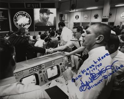 Lot #383 Gene Kranz Signed Photograph - Image 1