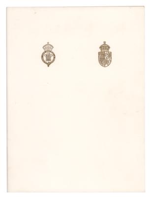 Lot #189 Princess Diana and King Charles III Signed Christmas Card (1992) to Sir Jimmy Savile - Image 2