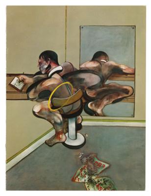 Lot #430 Francis Bacon Signed Exhibition Announcement - Image 2