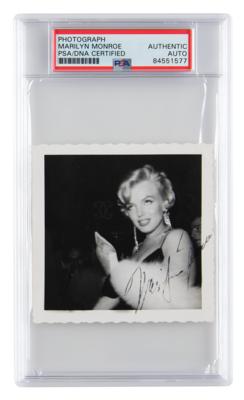 Lot #614 Marilyn Monroe Signed Photograph