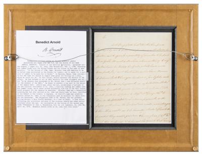 Lot #24 Benedict Arnold Autograph Letter Signed on Lumber Trade - Image 4