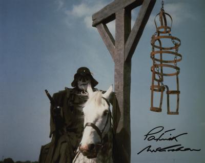 Lot #696 Patrick McGoohan Signed Photograph