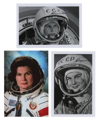 Lot #406 Valentina Tereshkova (3) Signed
