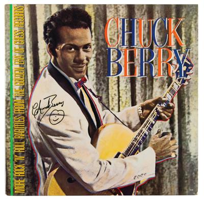 Lot #552 Chuck Berry Signed Album - Image 1